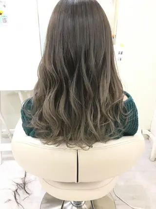 ロング カラー 髪質改善タムラ アユコのヘアスタイル