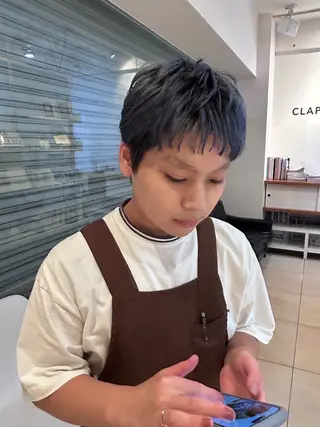 カラー 🤎ayane /メンズカットモデルのヘアスタイル