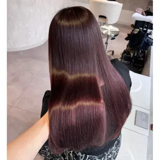 ロング カラー miyu /トレンド カラー×艶髪のヘアスタイル