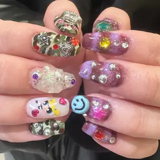 ネイル 🎶個性派ネイル💅 /Komachi❤️のネイルデザイン