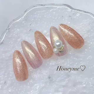 ネイル Honey me ❁⃘*.ﾟのネイルデザイン