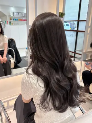 ロング BiBi 武田 あやのヘアスタイル