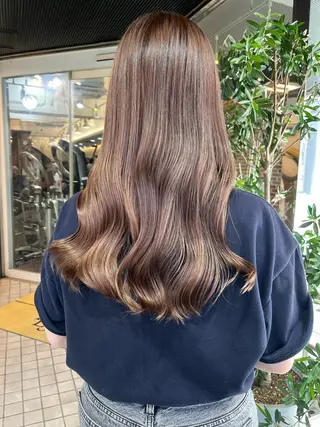カラー カットパーマ 🌀あさみのヘアスタイル