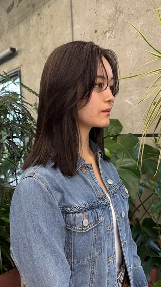 ミディアム 【パーマ/レイヤー】 🌷NATSUKIのヘアスタイル