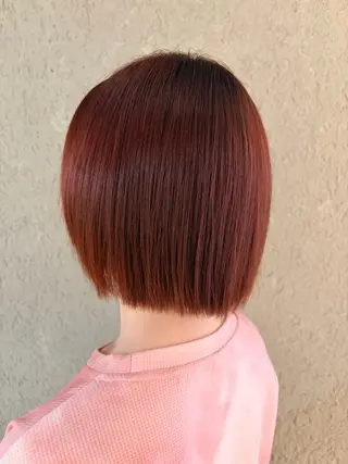 ショート Heart box 仲嶺　瑠輝のヘアスタイル