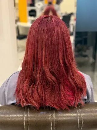 ミディアム カラー 齋藤 大地のヘアスタイル