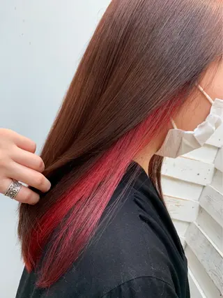 ロング 韓国ヘア🕊村上 ののこ🕊のヘアスタイル