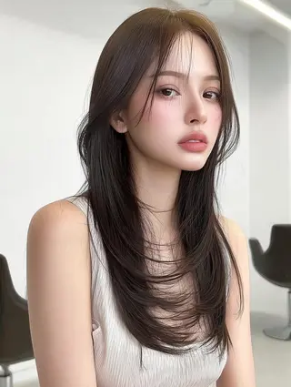 ロング 砂澤 瞳のヘアスタイル