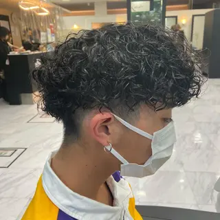 パーマ メンズ Luce 杉本のヘアスタイル