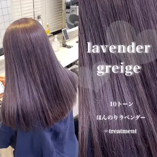 セミロング カラー 韓国風艶髪🎀 暖色カラー🤍のヘアスタイル