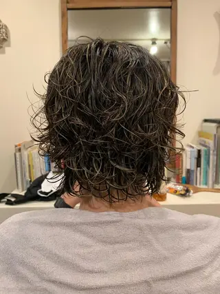 カラー 村田 陸のヘアスタイル