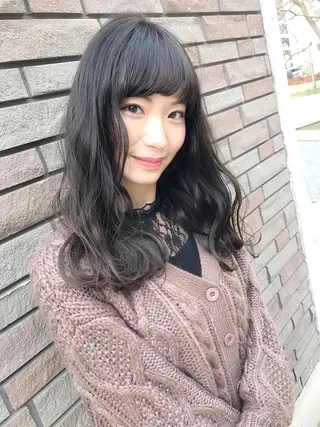 ロング カラー 土畑 博矢のヘアスタイル