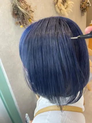 カラー 三林 紘土のヘアスタイル