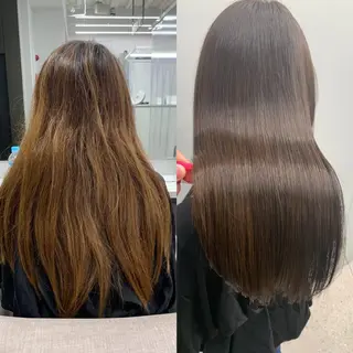 ロング 韓国風🤍 イワサキ　リコ🍒のヘアスタイル
