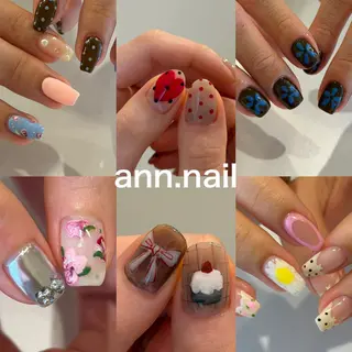 ネイル Ann. nail.tokyo所属・Ann nailのネイルデザイン