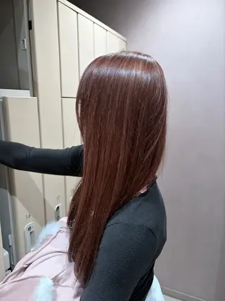 ロング カラー 平居 舞白のヘアスタイル