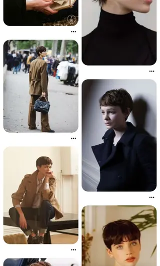 ショート 小野 明日香のヘアスタイル