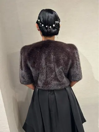 セミロング ヘアアレンジ rico_by ヘアとアイブロウの眉毛・アイブロウイメージ