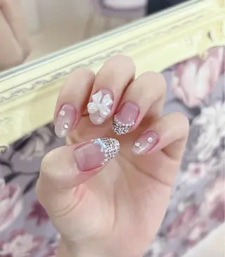 ネイル FLARE NAIL フレアネイルのネイルデザイン