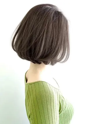 ショート カラー 無料カット/ ショート特化/表参道のヘアスタイル