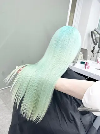 ミディアム カラー ❄️💛エクステ ブリーチ❄️yukiのヘアスタイル