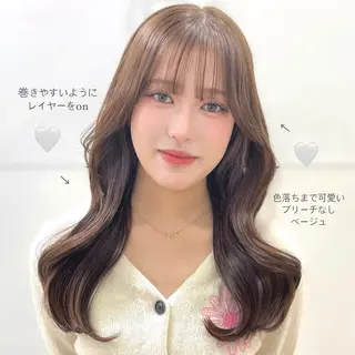 セミロング 🫧いとうりお🫧 ショート/レイヤーのヘアスタイル