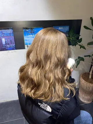 ミディアム saraju川西店所属・ナツ /SARAJUのヘアスタイル