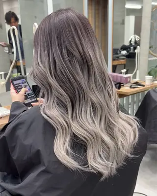 ロング カラー welring hair salonのヘアスタイル