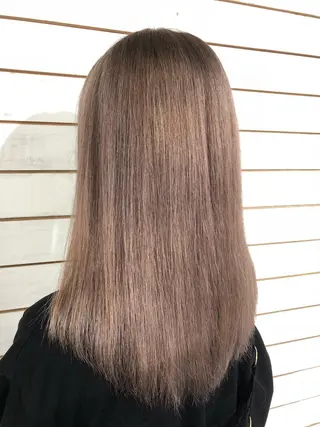 セミロング カラー 🧡艶髪ちゅるん髪 🫧🧡YUKI❄️のヘアスタイル