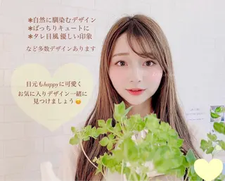 カラー マツエク・マツパ アイブロウ 木場 ＊のマツエク・マツパデザイン