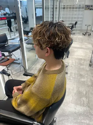 パーマ メンズ fifth PARK所属・fifth PARK HIN★T★のヘアスタイル