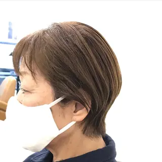 ショート 佐々木 浩之のヘアスタイル
