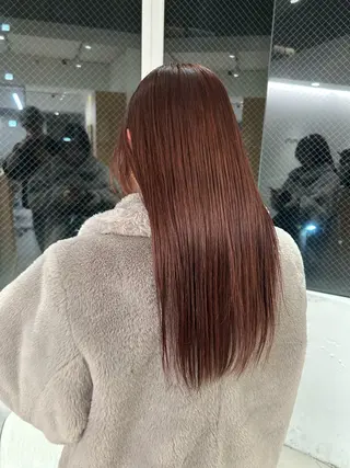 セミロング カラー ケアパーマ/ケアブリ ーチdaisukeのヘアスタイル