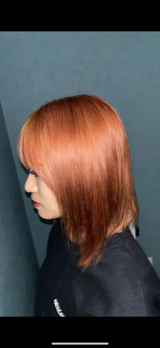 カラー 落合 そらのヘアスタイル