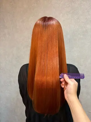 ロング 💜髪質改善/ 艶カラー/ミナ🩷のヘアスタイル