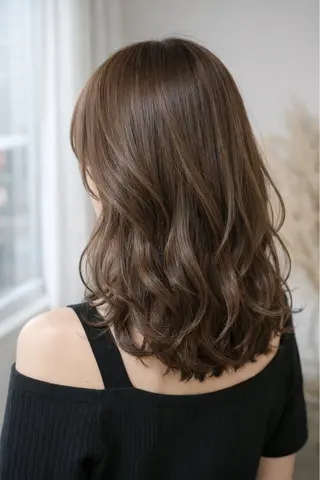 ミディアム せもと かなこのヘアスタイル