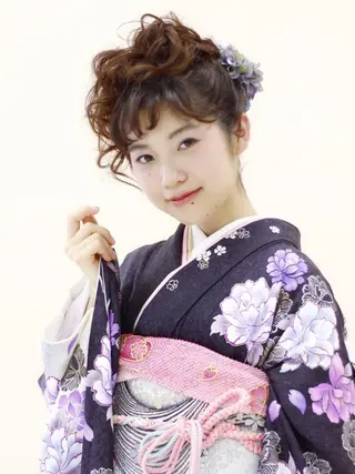 ヘアアレンジ 相原 瞳のヘアスタイル