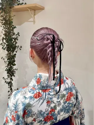 ヘアアレンジ cut／nail ▫️ｲﾁｶ🌻のネイルデザイン