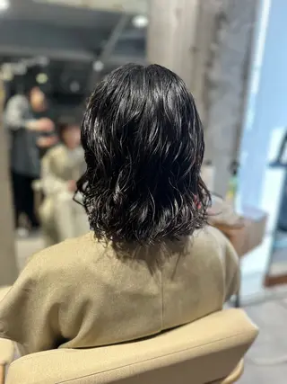 ミディアム 似合わせスタイル 山本風太のヘアスタイル