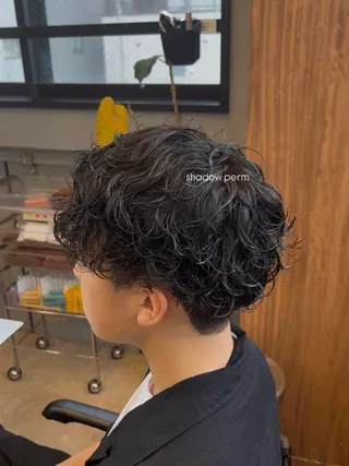 ショート パーマ しずく🤍🧸 / fifthパーマのヘアスタイル