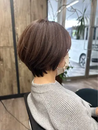 ショート カラー 🗻飯田誠也🗻 カットカラー得意のヘアスタイル