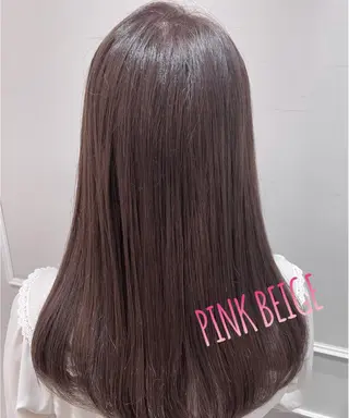 セミロング カラー 💎小顔前髪&髪質 改善カラー💎片桐のヘアスタイル