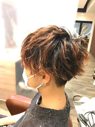 ショート カラー メンズ 限定クーポン 💕大量更新ブリーチのヘアスタイル