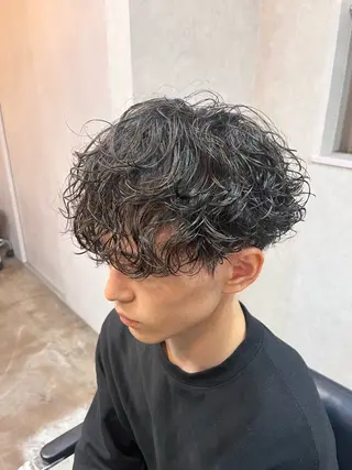 ショート パーマ ar clip表参道所属・髪質改善/透明感カラ ーKYOSUKE⛓️のヘアスタイル