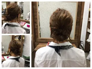 ミディアム セミロング ロング ヘアアレンジ 大賀 海夕の眉毛・アイブロウイメージ