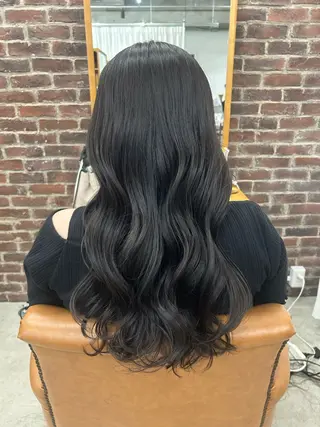 ロング カラー 🌼髪質改善/透明感 艶髪タケドミのヘアスタイル