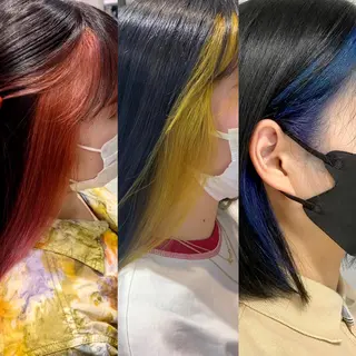 セミロング カラー 髪質改善/縮毛矯正 レイヤー/松川匠のヘアスタイル