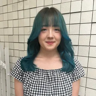 ミディアム 似合わせカラー🪩 SAYA 👗のヘアスタイル