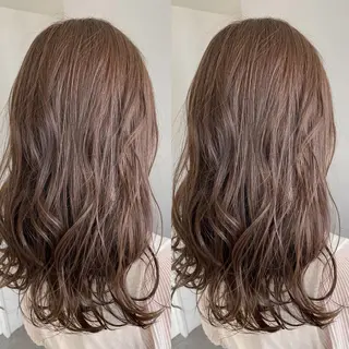 ロング カラー 心斎橋韓国ボブ 好原良真のヘアスタイル