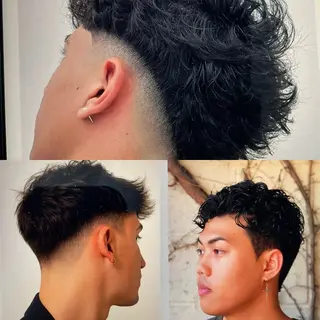 ショート メンズ au栄矢場町 水素髪質改善Tのヘアスタイル